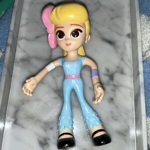 Disney Pixar Toy Story 4 Bo Peep Bendable Toy Girl Figure Collectible